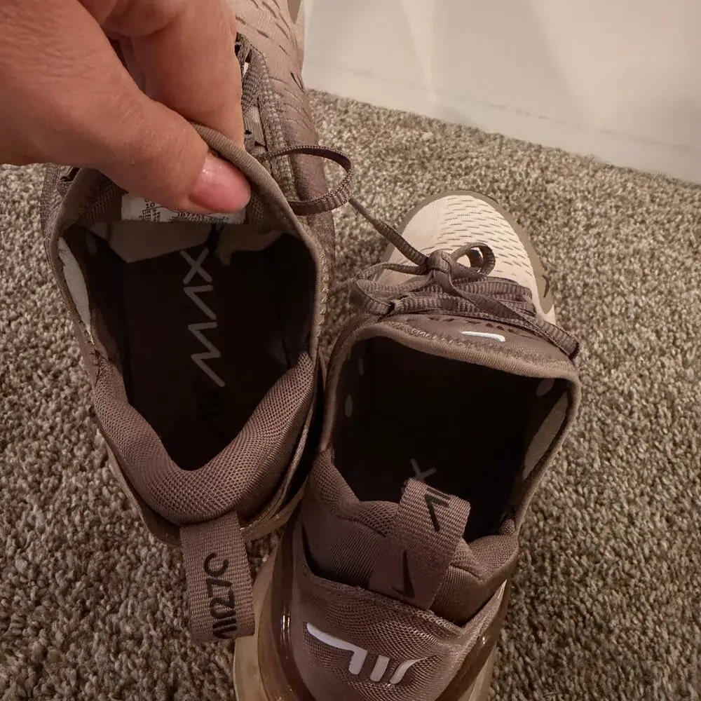 NIKE Men's Air Max 270 Mink Brown Shoes Size 10
